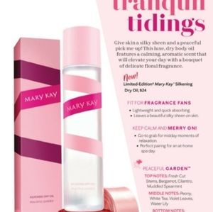 NWOT Mary Kay Limited Edition Silkening Dry Oil